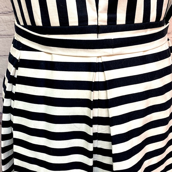 Anne Klein Striped Fit & Flare Dress - Picture 12 of 13